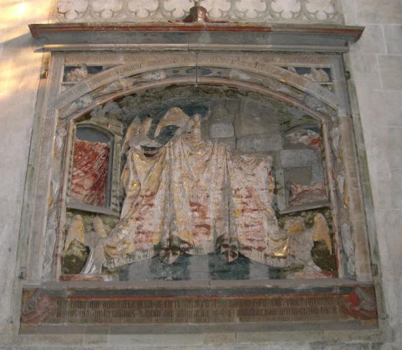 Ein während des Bildsturms zerstörter Altar
