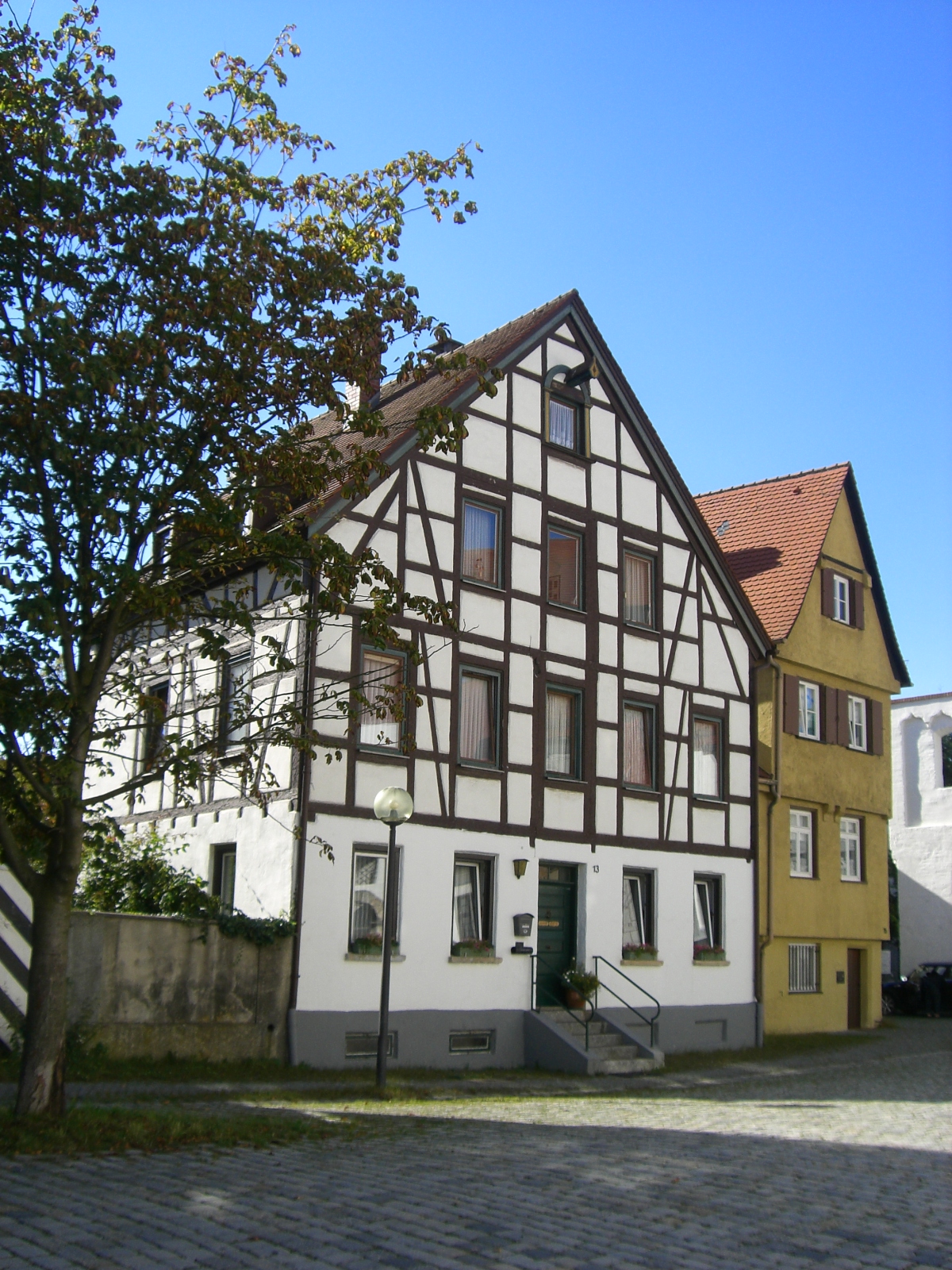 Geburtshaus des Schneiders von Ulm gegenüber Zunfthaus