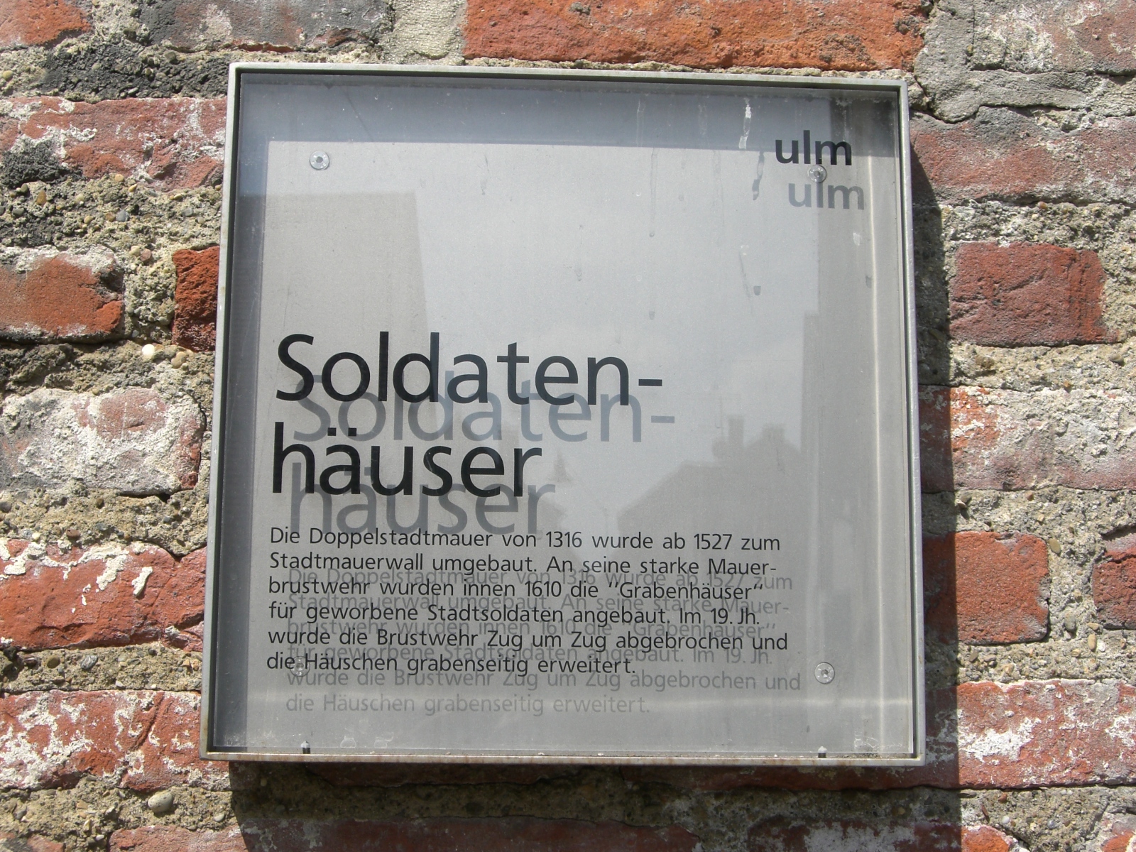 Beschreibung der Soldatenhäuser
